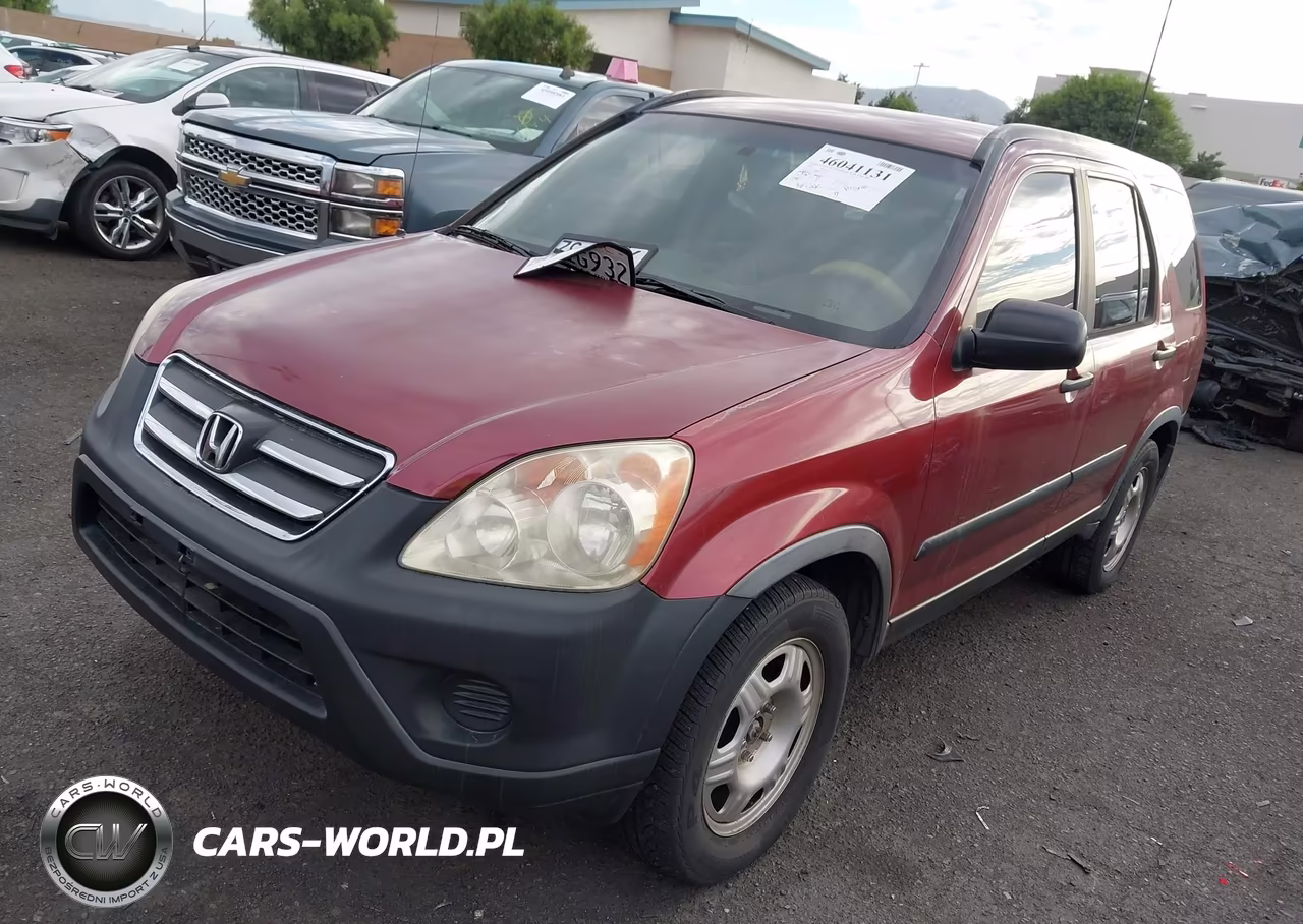 2006 Honda Cr-V Lx VIN:JHLRD68586C027617 - 2