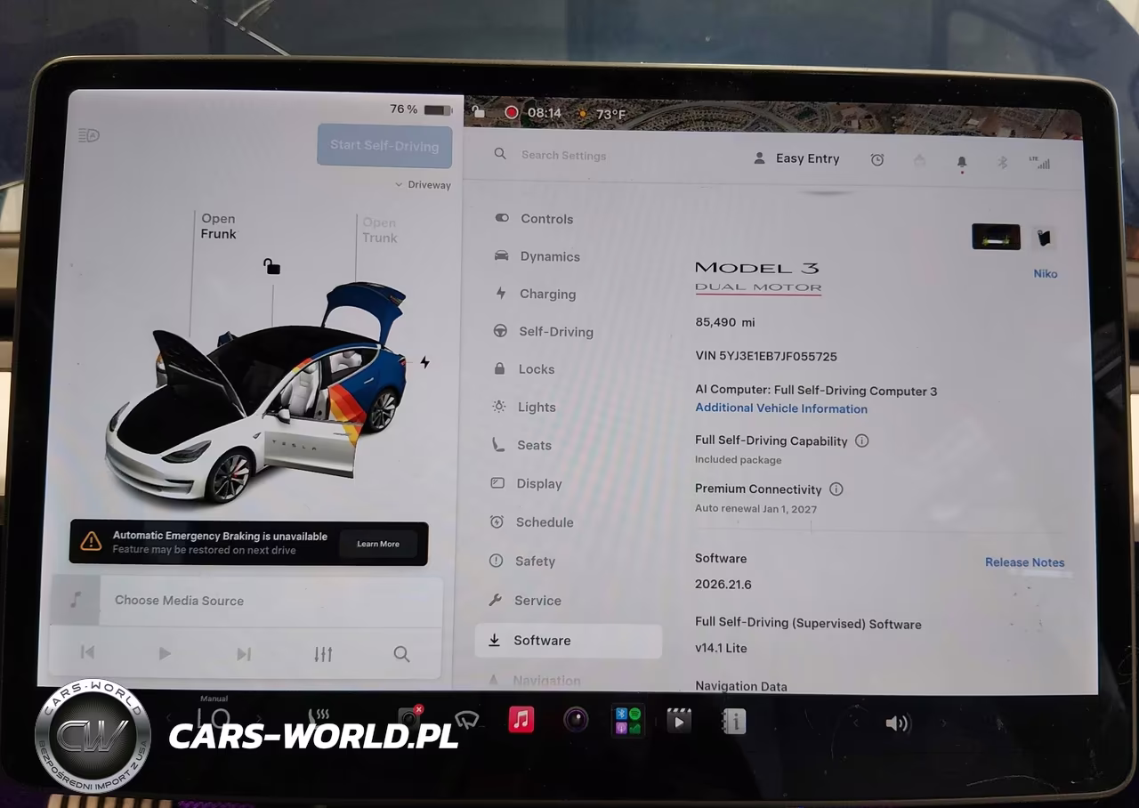2018 Tesla Model 3 Long Range-Performance VIN:5YJ3E1EB7JF055725 - 14