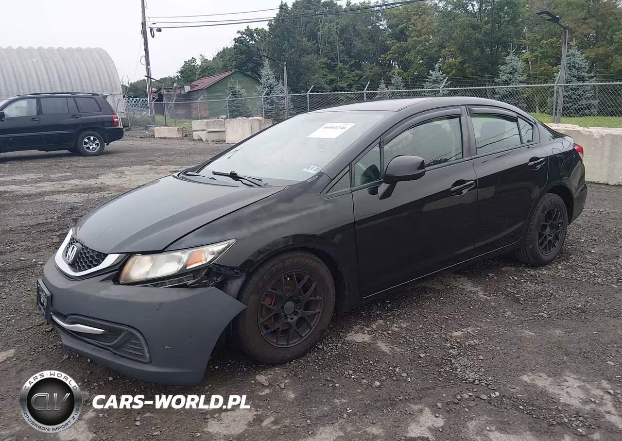 2013 Honda Civic Lx VIN:19XFB2F57DE202205 - 2
