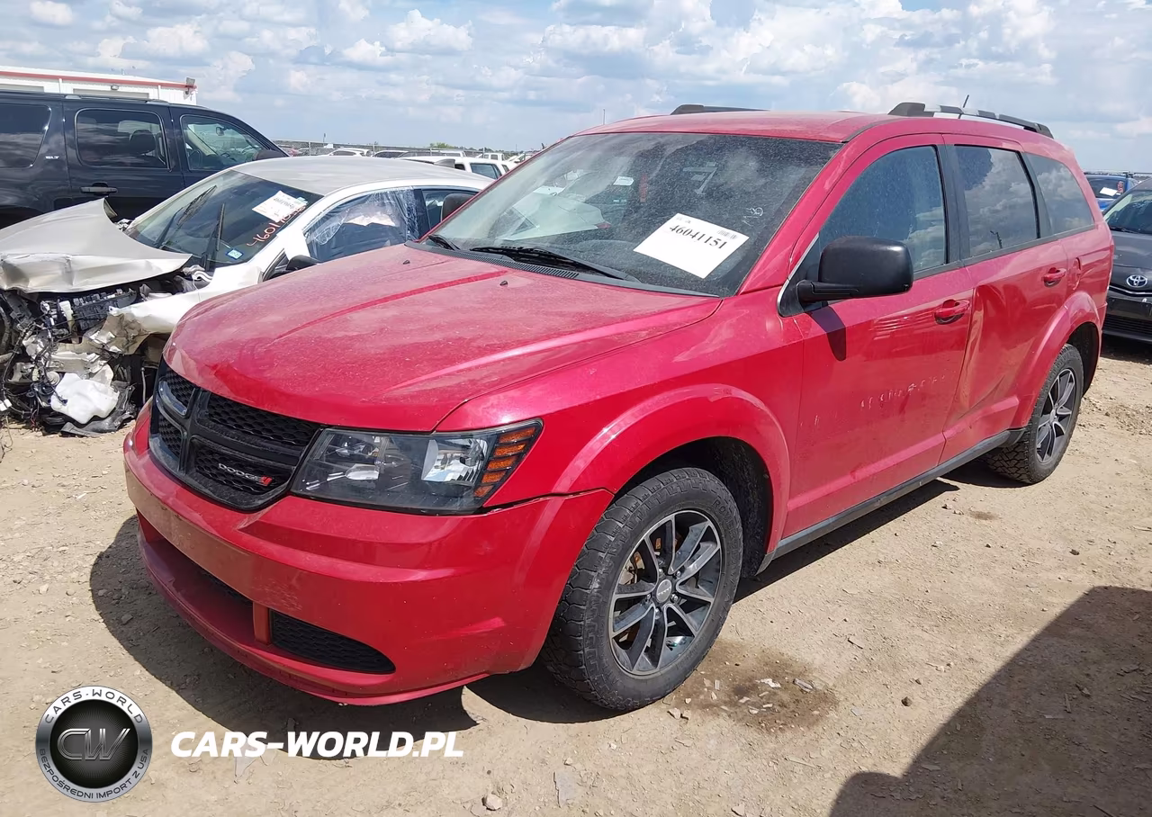2017 Dodge Journey Se VIN:3C4PDCAB8HT709651 - 2