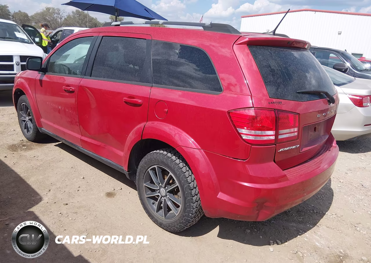 2017 Dodge Journey Se VIN:3C4PDCAB8HT709651 - 3
