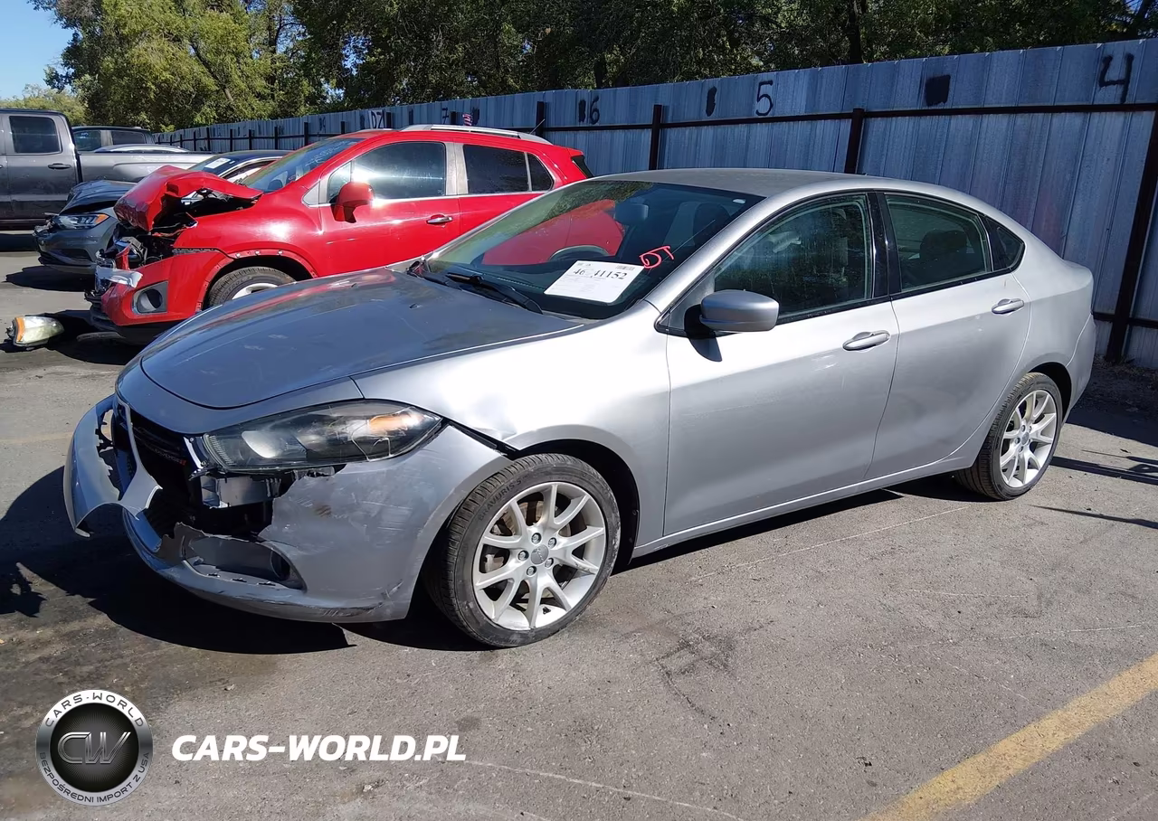 2014 Dodge Dart Sxt VIN:1C3CDFBB7ED738255 - 2