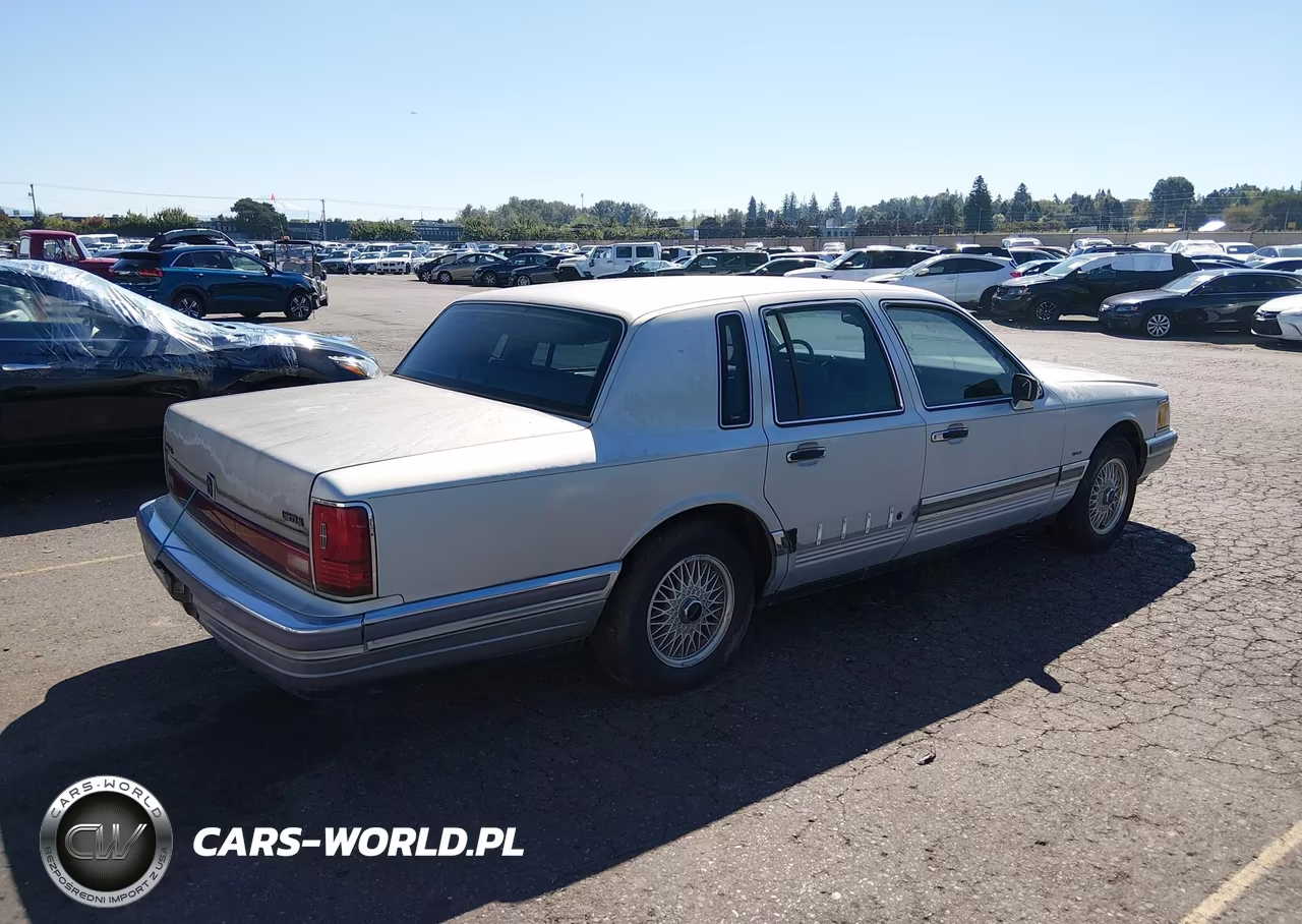 1990 Lincoln Town Car Cartier VIN:1LNLM83F9LY698500 - 4