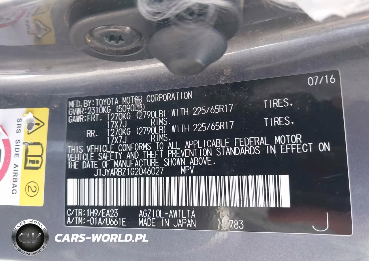 2016 Lexus Nx 200T VIN:JTJYARBZ1G2046027 - 9