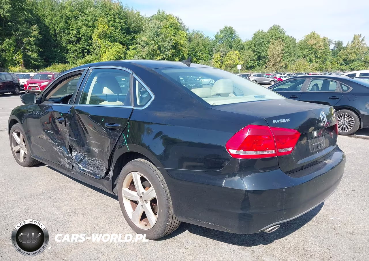 2013 Volkswagen Passat 2.0L Tdi Se VIN:1VWBN7A34DC061039 - 3