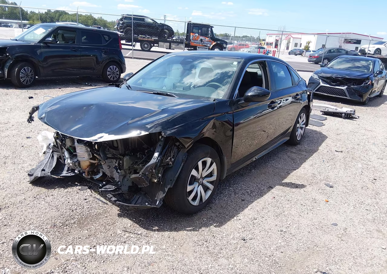 2026 Honda Civic Lx VIN:2HGFE2F22TH522730 - 2