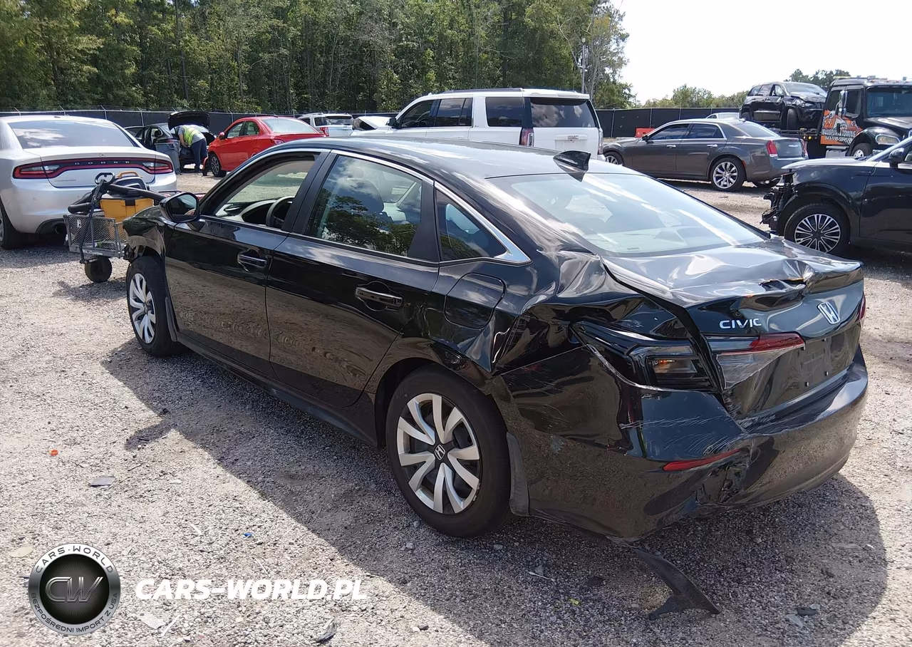 2026 Honda Civic Lx VIN:2HGFE2F22TH522730 - 3