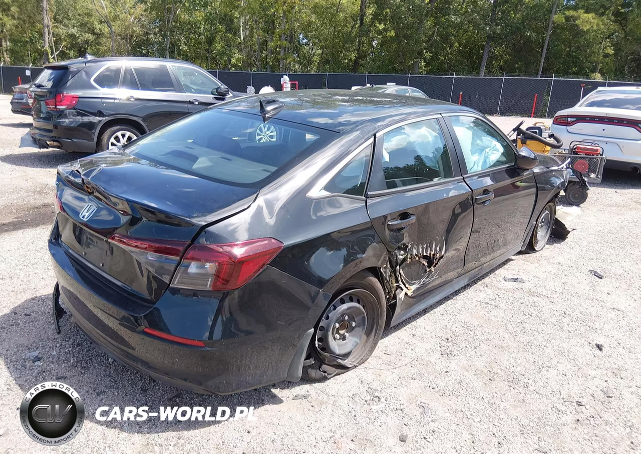 2026 Honda Civic Lx VIN:2HGFE2F22TH522730 - 4