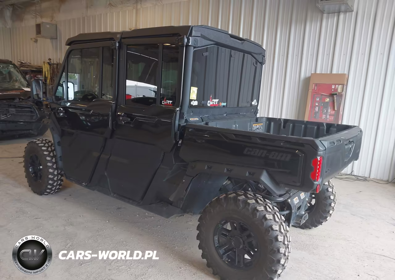 2025 Can-Am Defender Max Limited Cab Hd10-Lone Star Hd10 VIN:3JBUUAX46SK020434 - 3