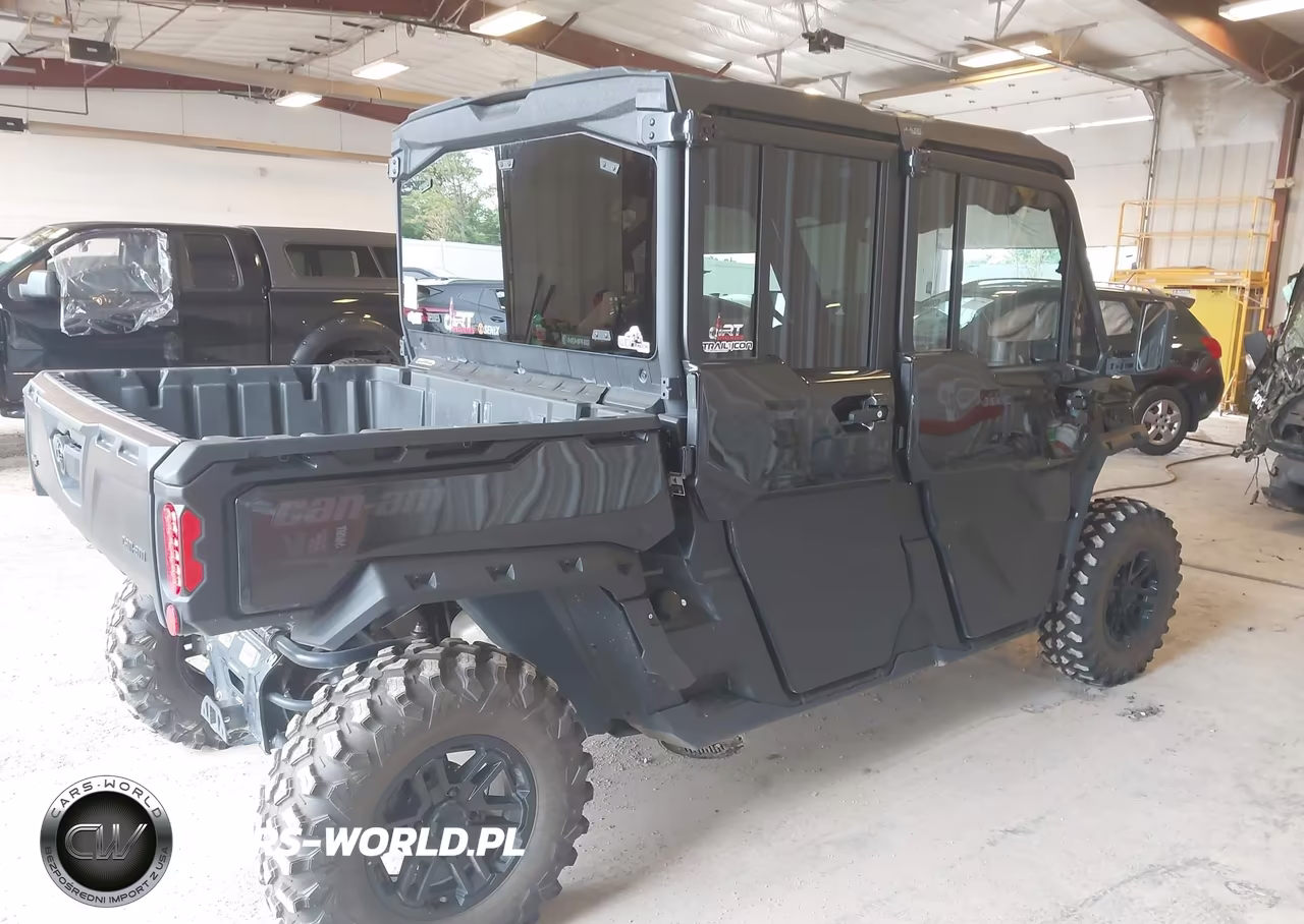 2025 Can-Am Defender Max Limited Cab Hd10-Lone Star Hd10 VIN:3JBUUAX46SK020434 - 4