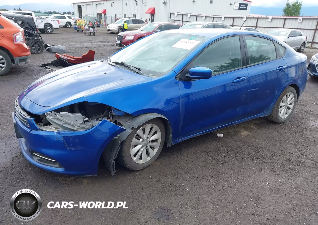 2014 Dodge Dart Sxt VIN:1C3CDFBBXED702575 - 2