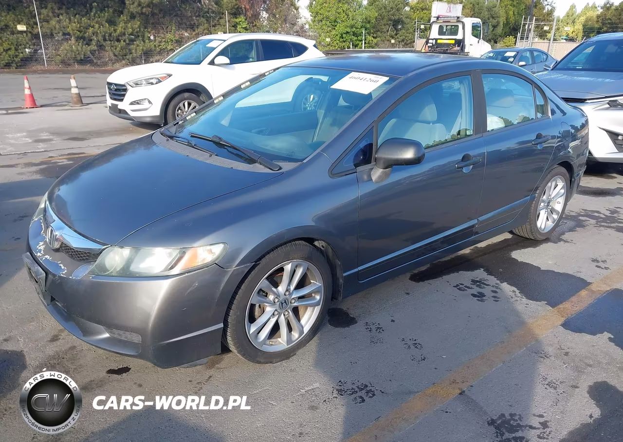 2010 Honda Civic Vp VIN:19XFA1F35AE039447 - 2