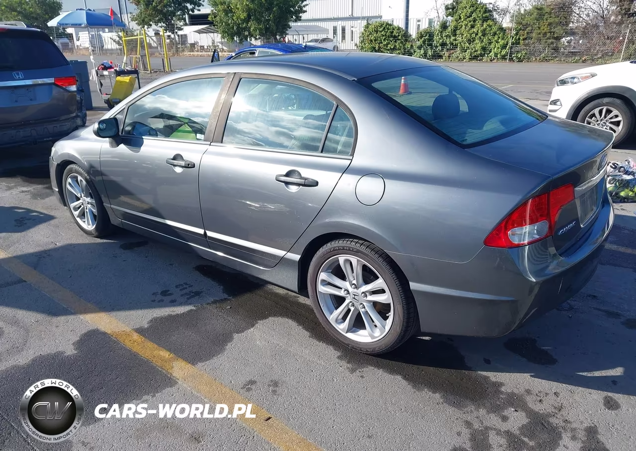 2010 Honda Civic Vp VIN:19XFA1F35AE039447 - 3