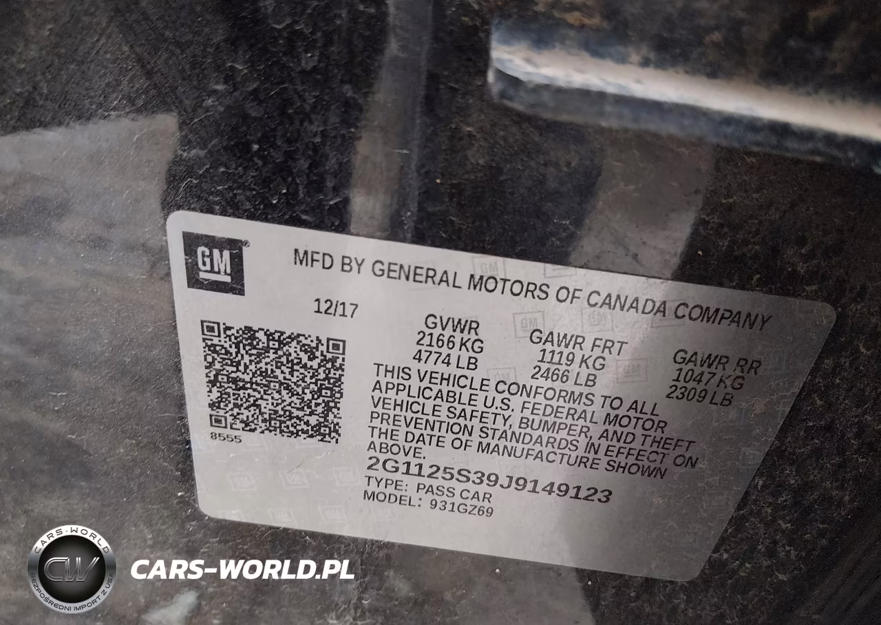 2018 Chevrolet Impala 2Lz VIN:2G1125S39J9149123 - 9