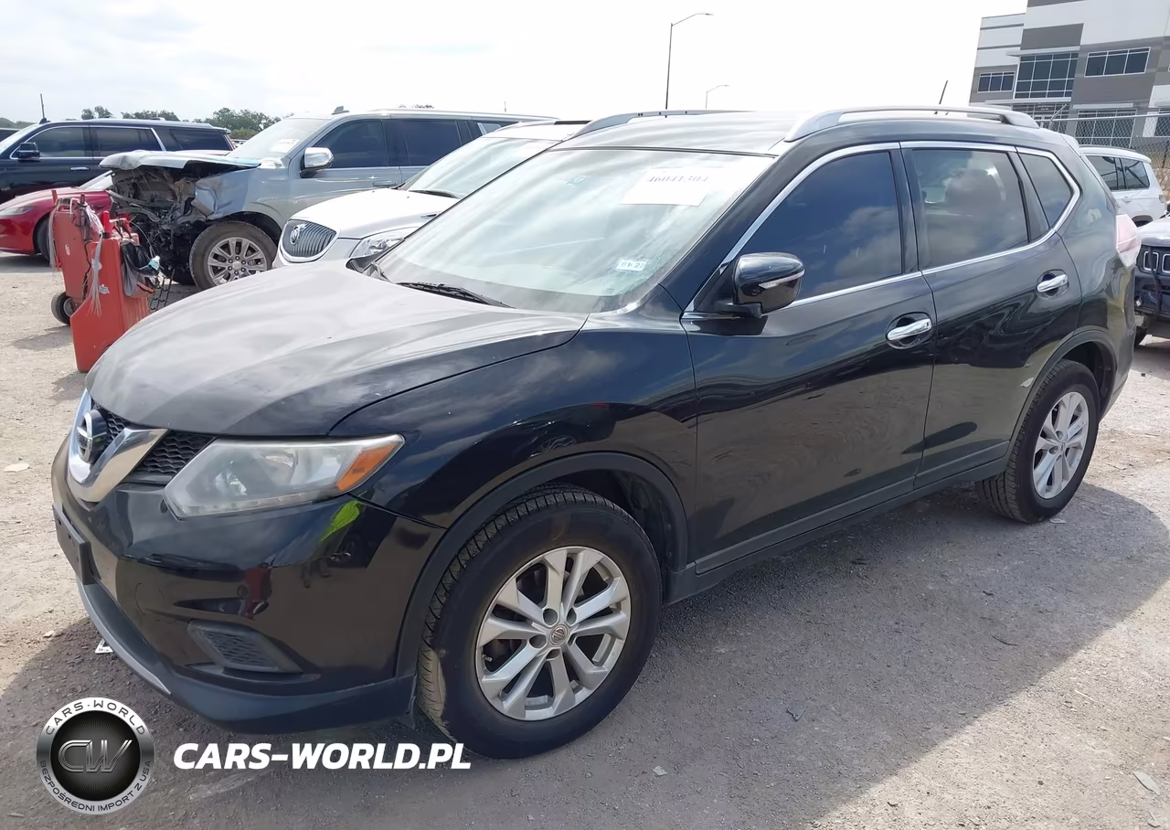 2015 Nissan Rogue Sv VIN:KNMAT2MT6FP500689 - 2
