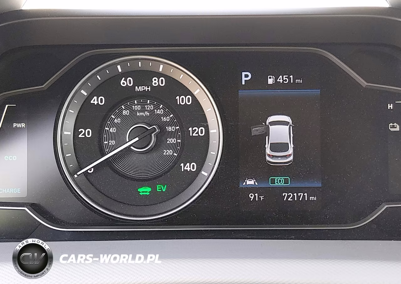 2020 Hyundai Ioniq Hybrid Blue VIN:KMHC65LC3LU220448 - 15