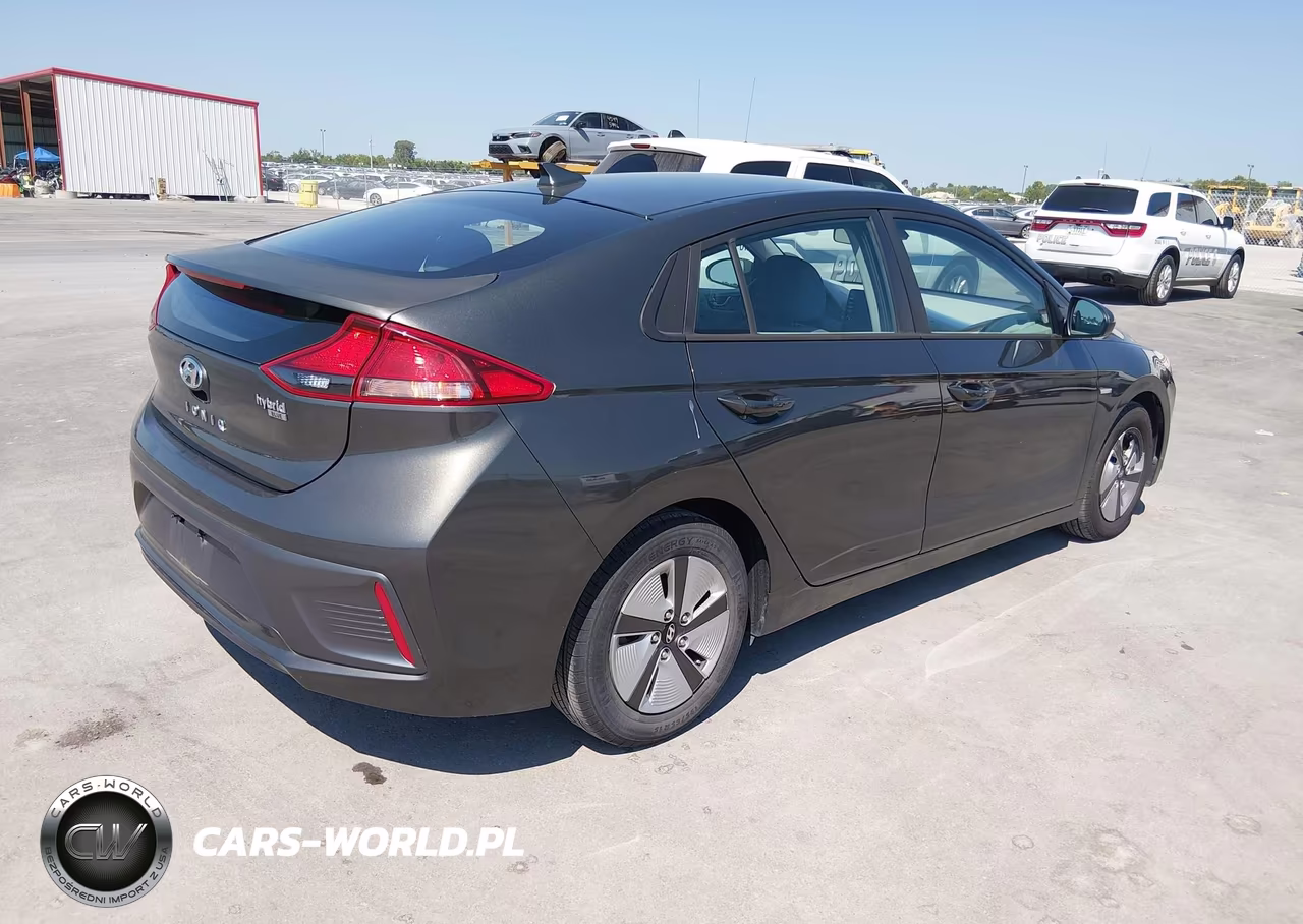 2020 Hyundai Ioniq Hybrid Blue VIN:KMHC65LC3LU220448 - 4