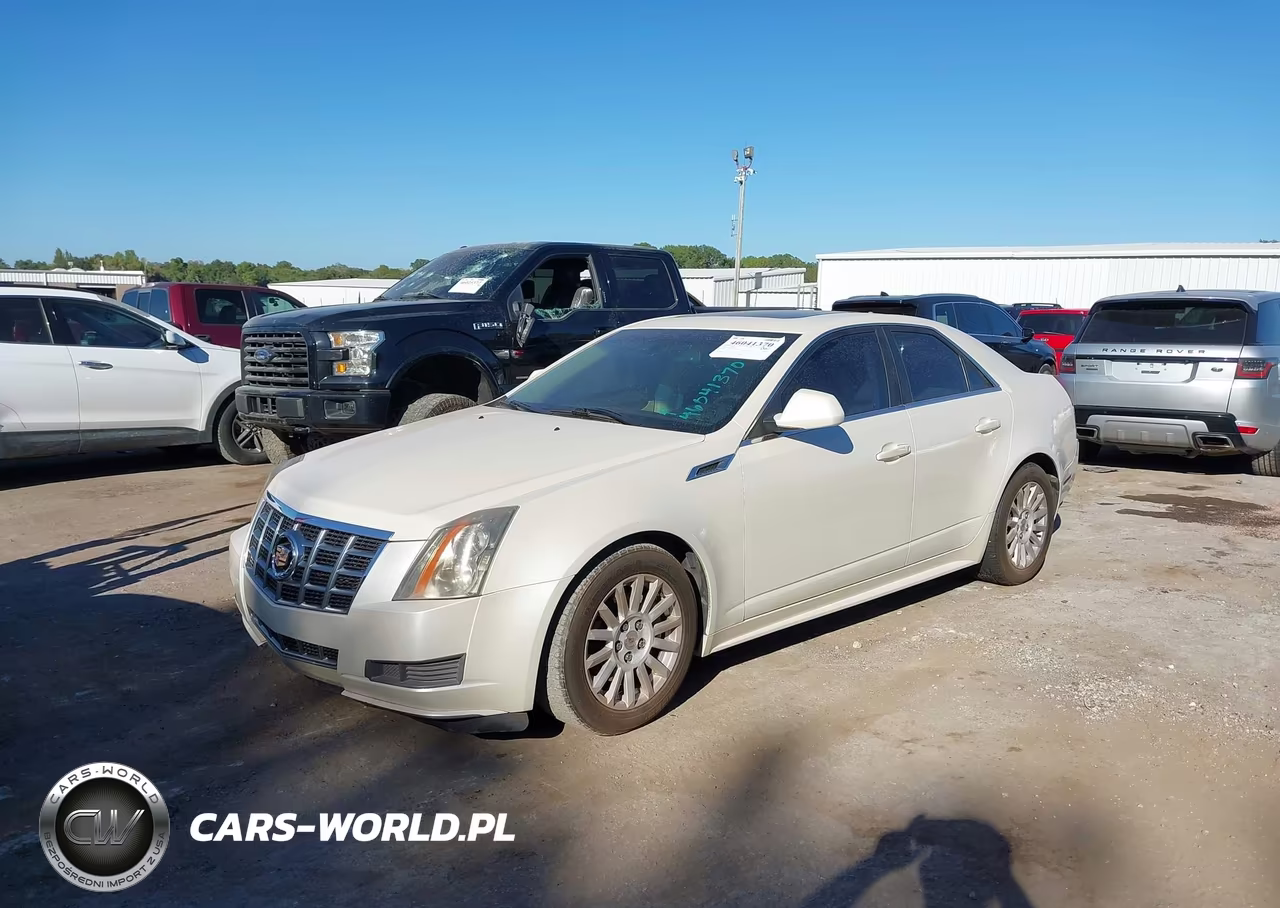 2013 Cadillac Cts Luxury VIN:1G6DE5E53D0103684 - 2