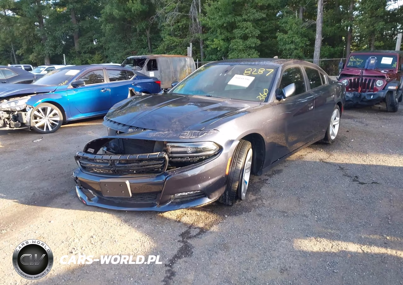 2018 Dodge Charger Sxt Plus Rwd VIN:2C3CDXHG4JH158287 - 2