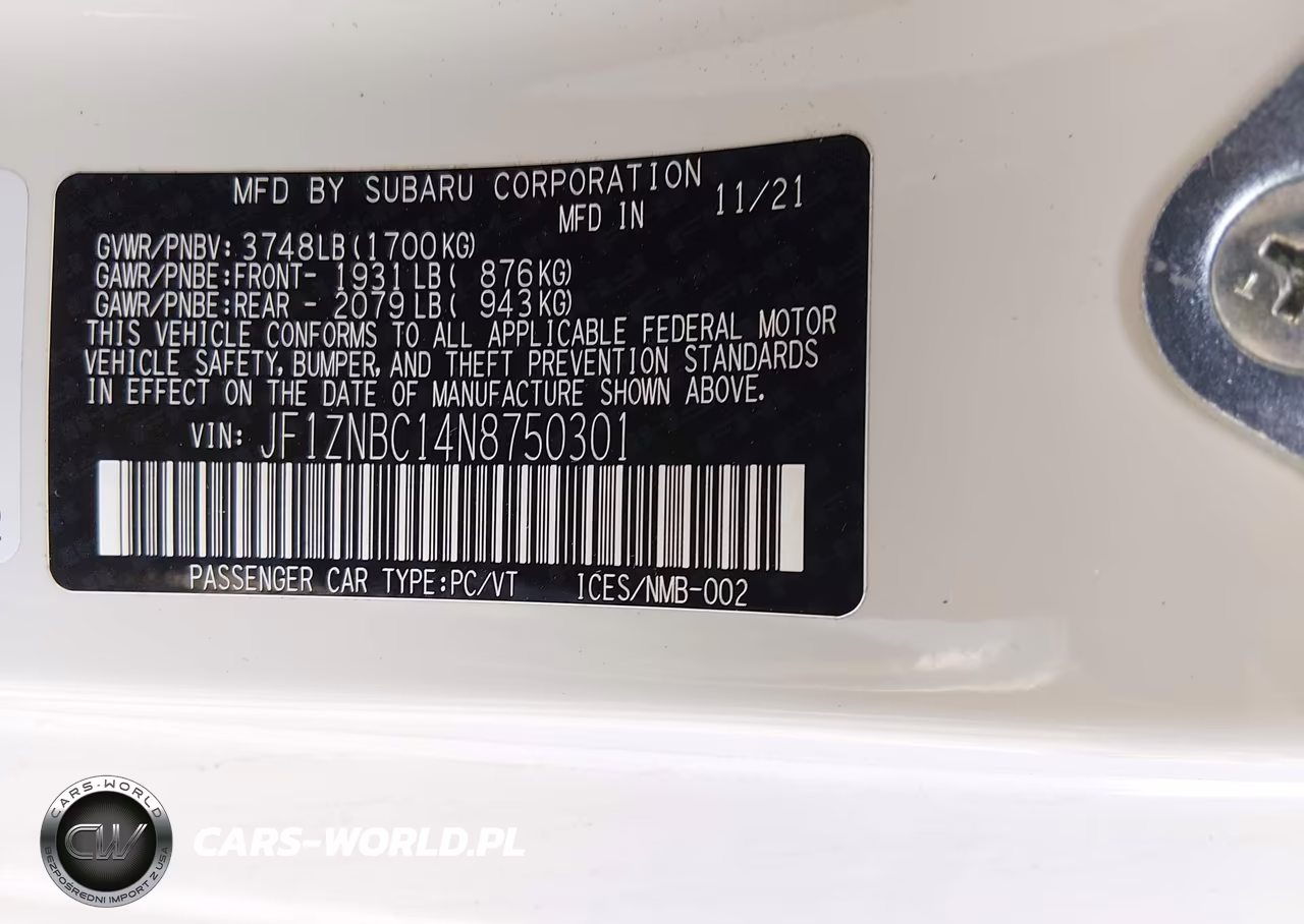 2022 Toyota Gr86 VIN:JF1ZNBC14N8750301 - 9