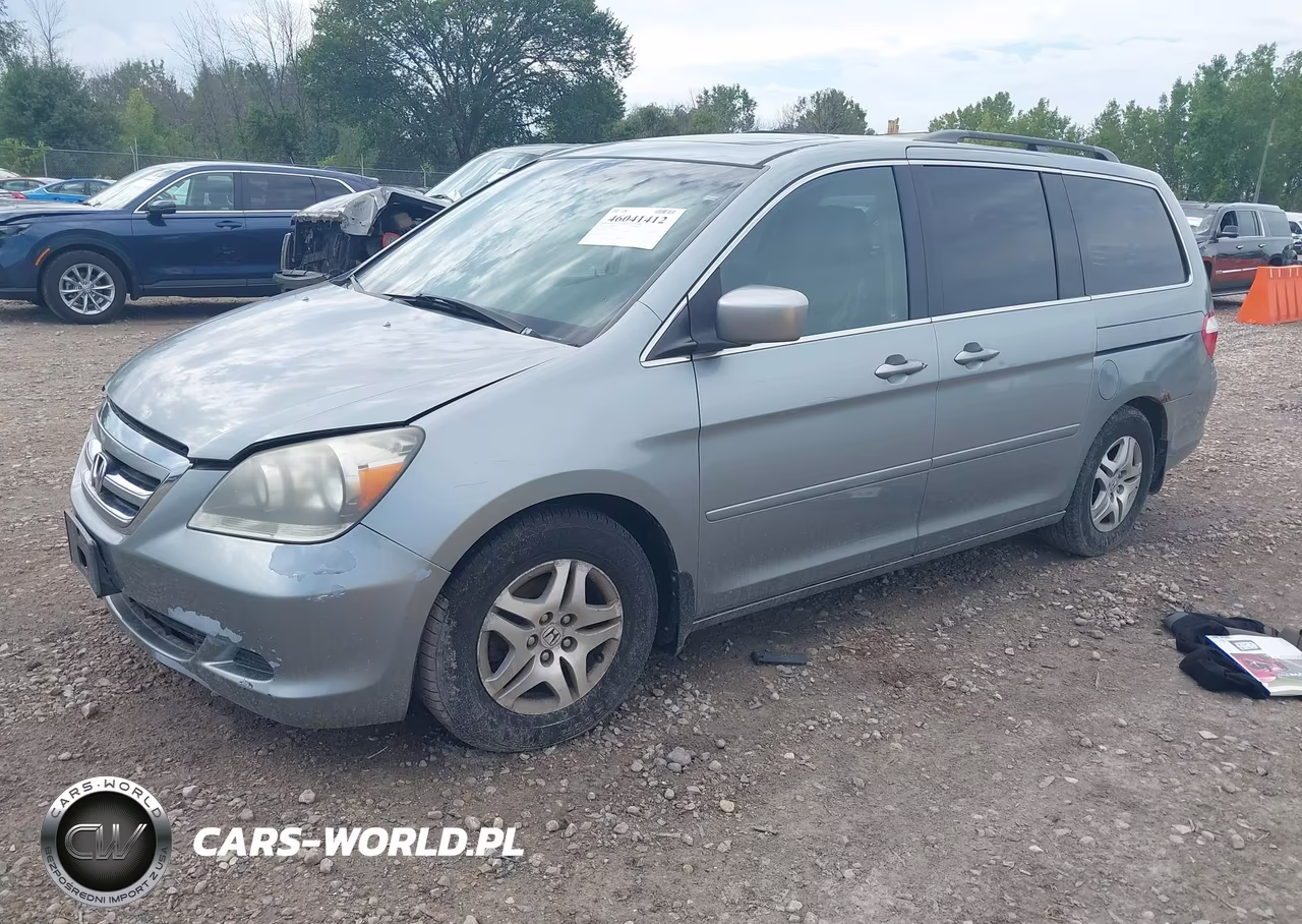2005 Honda Odyssey Ex-L VIN:5FNRL38675B042392 - 2