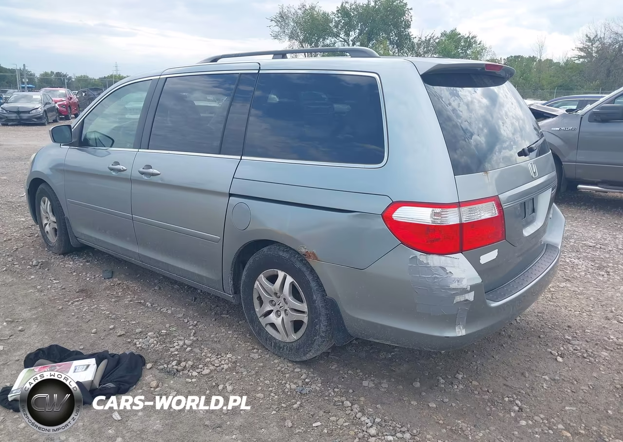 2005 Honda Odyssey Ex-L VIN:5FNRL38675B042392 - 3