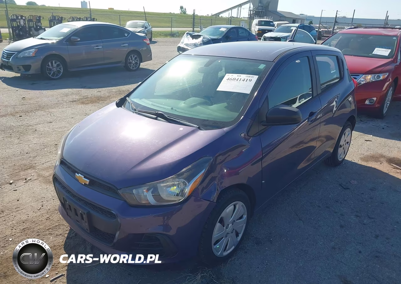 2017 Chevrolet Spark Ls Cvt VIN:KL8CB6SA3HC752763 - 2