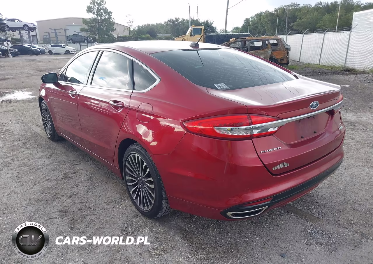 2017 Ford Fusion Se VIN:3FA6P0H90HR184754 - 3