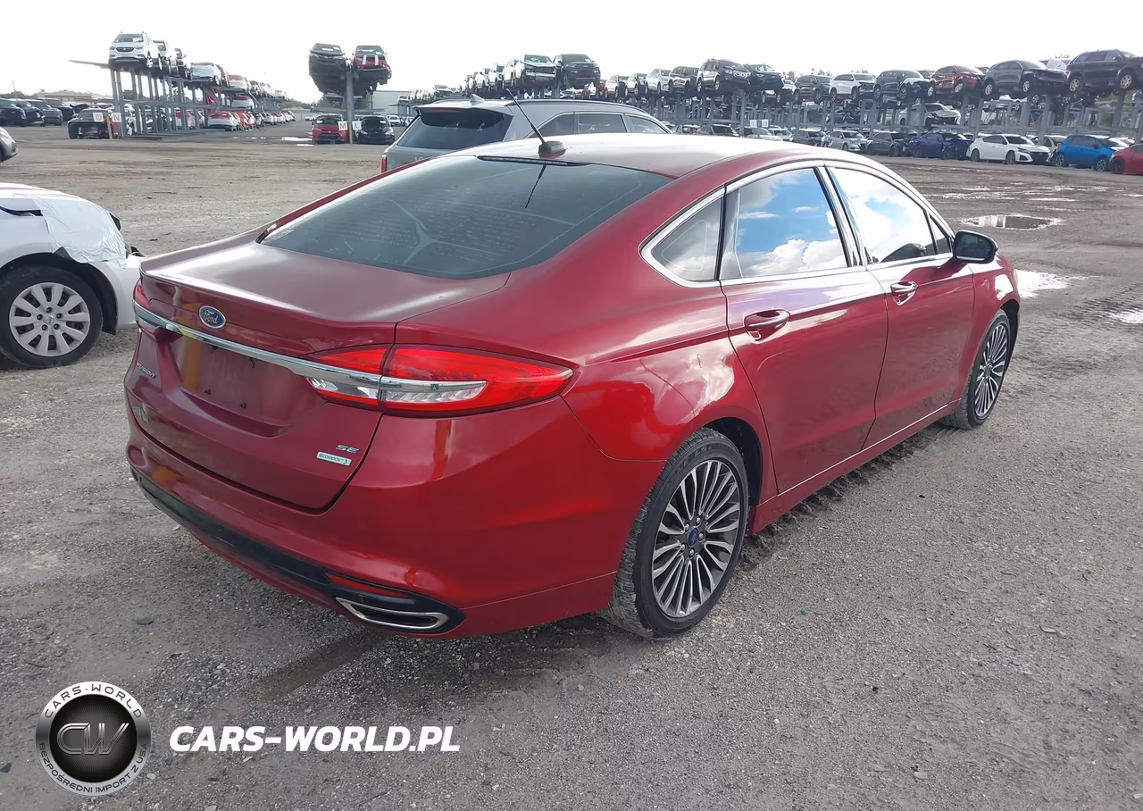 2017 Ford Fusion Se VIN:3FA6P0H90HR184754 - 4