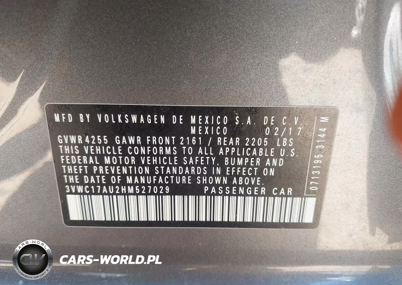 2017 Volkswagen Golf Sportwagen Tsi S-Tsi Se-Tsi Sel VIN:3VWC17AU2HM527029 - 9