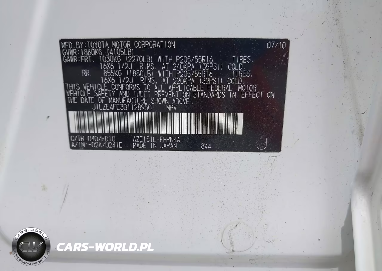 2011 Scion Xb VIN:JTLZE4FE3B1128950 - 9