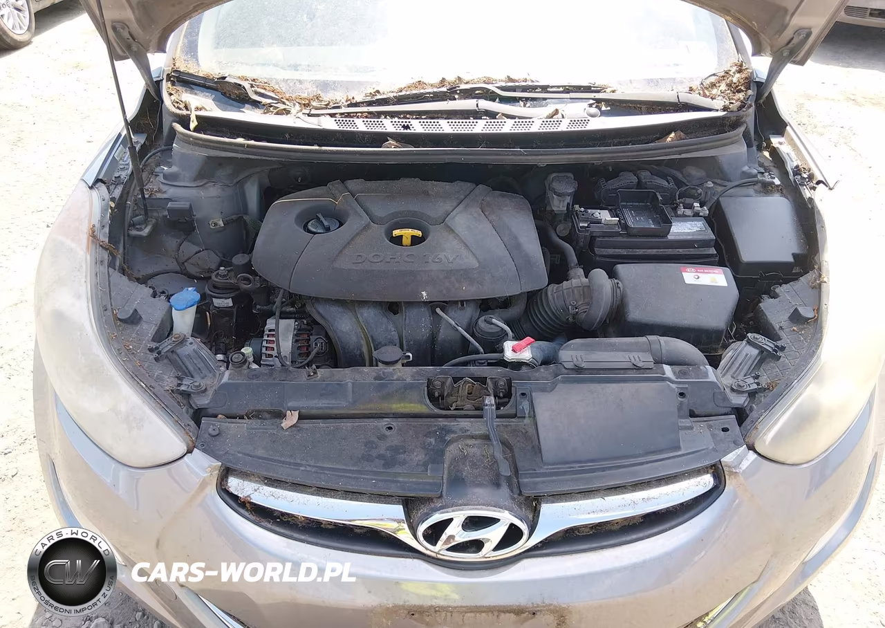 2013 Hyundai Elantra Gls VIN:KMHDH4AE6DU811419 - 10