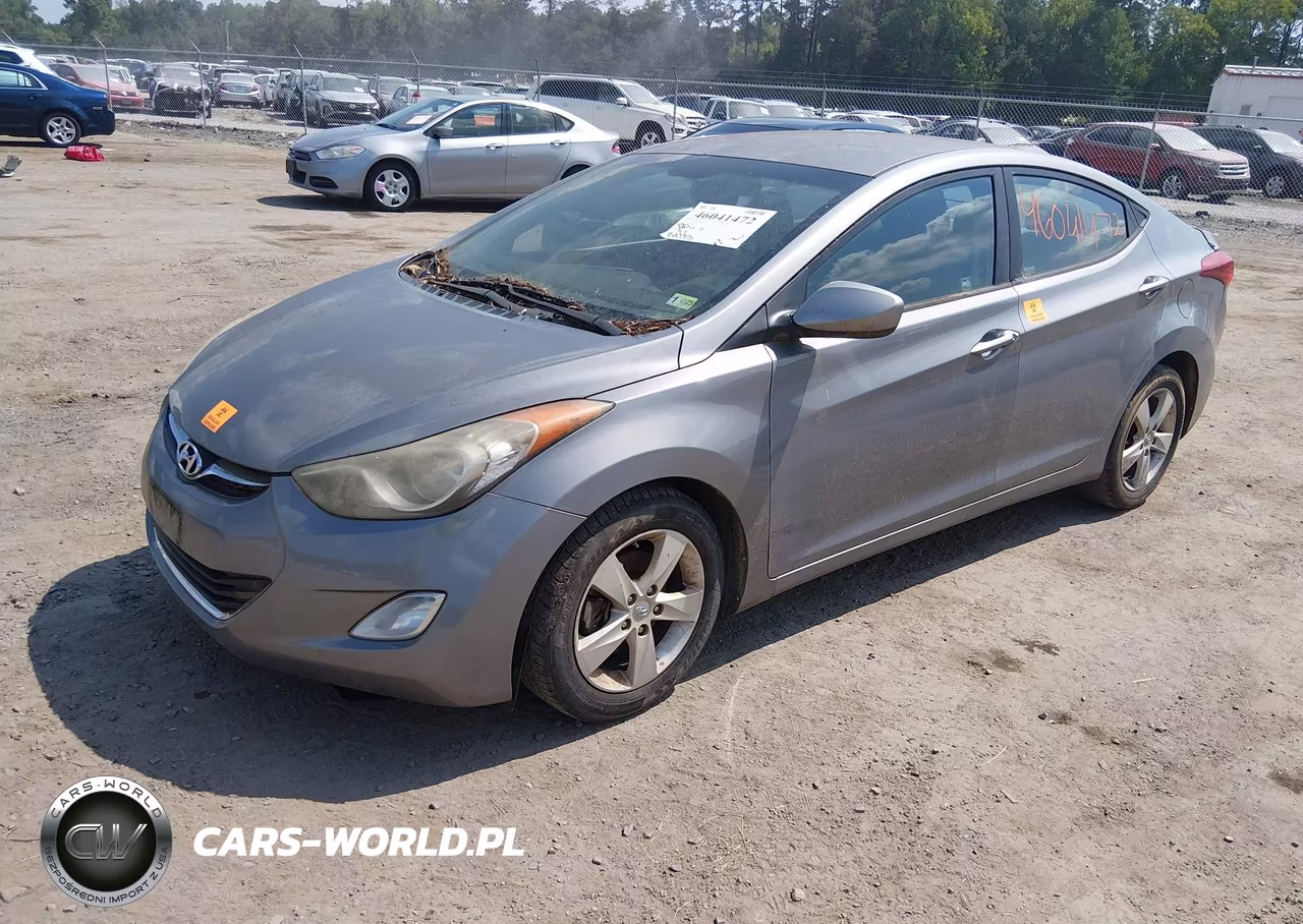 2013 Hyundai Elantra Gls VIN:KMHDH4AE6DU811419 - 2