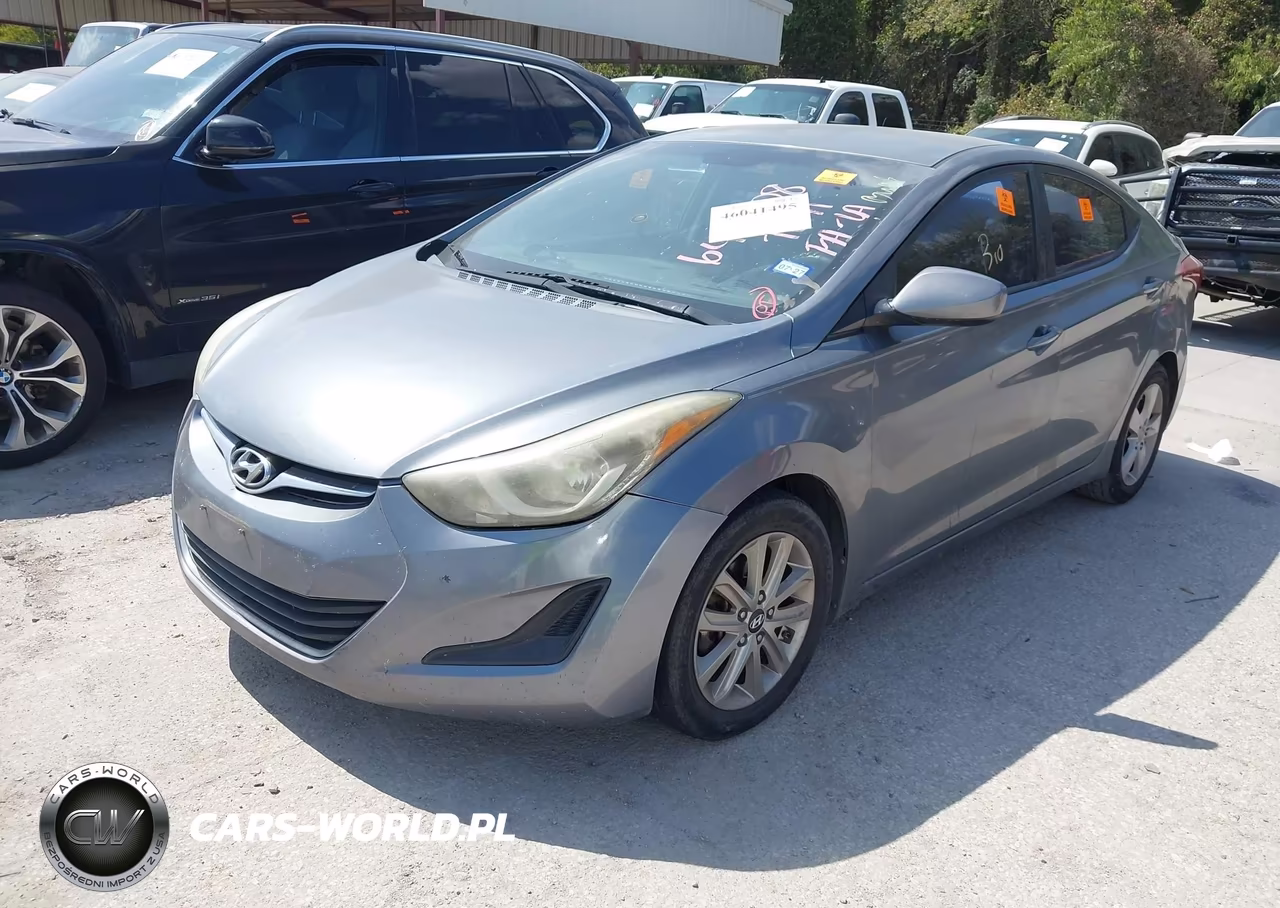 2016 Hyundai Elantra Se VIN:KMHDH4AE6GU643608 - 2
