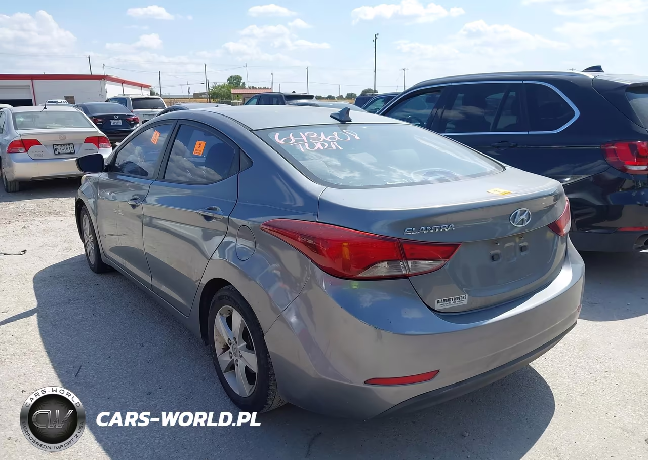 2016 Hyundai Elantra Se VIN:KMHDH4AE6GU643608 - 3