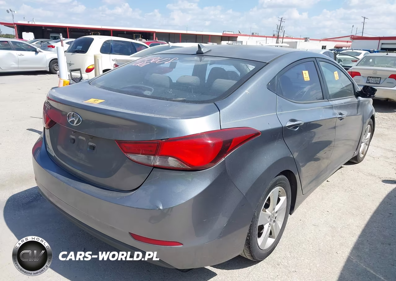 2016 Hyundai Elantra Se VIN:KMHDH4AE6GU643608 - 4