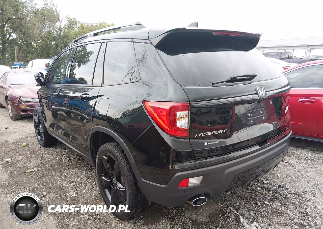 2021 Honda Passport Awd Elite VIN:5FNYF8H00MB002973 - 3