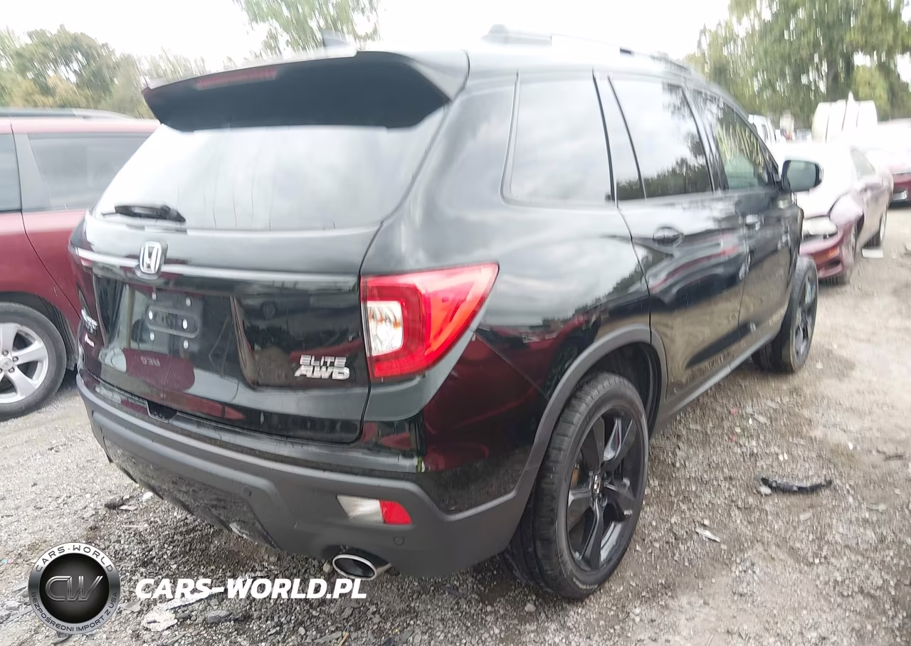 2021 Honda Passport Awd Elite VIN:5FNYF8H00MB002973 - 4