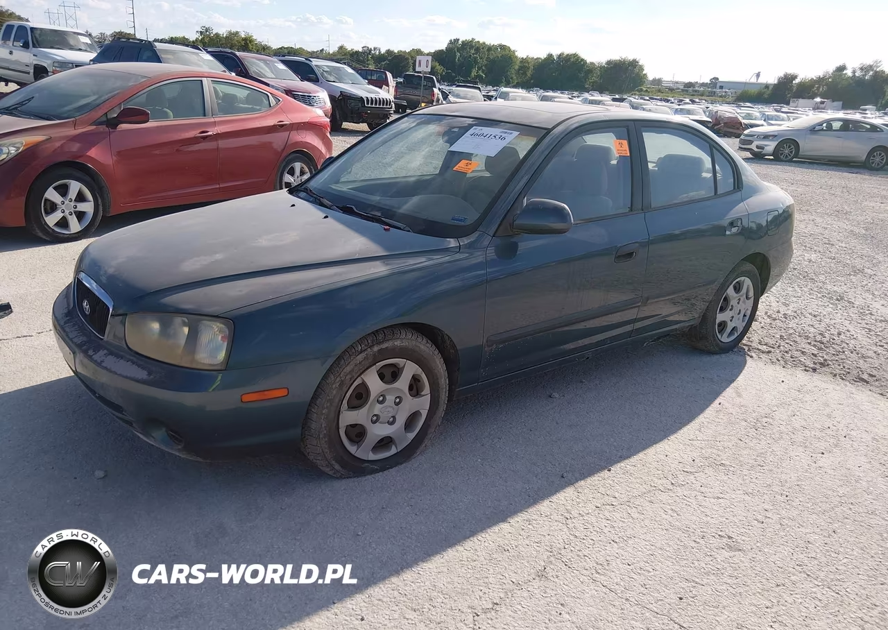 2003 Hyundai Elantra Gls-Gt VIN:KMHDN45D43U579086 - 2