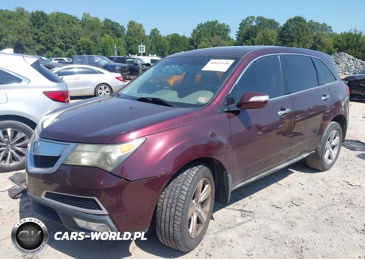 2011 Acura Mdx Technology Package VIN:2HNYD2H62BH536422 - 2