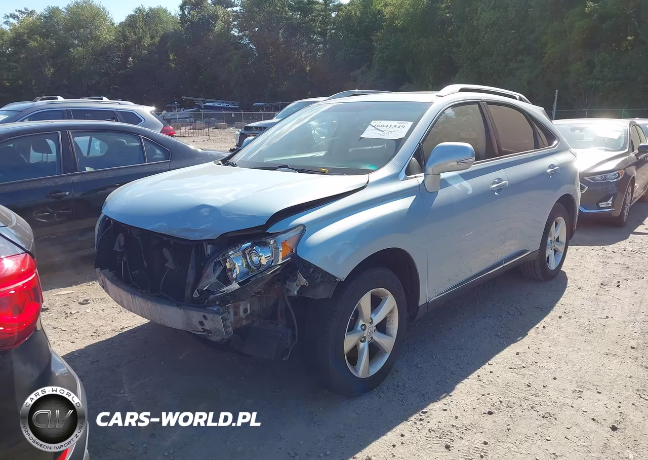 2010 Lexus Rx 350 VIN:2T2BK1BA6AC025650 - 2