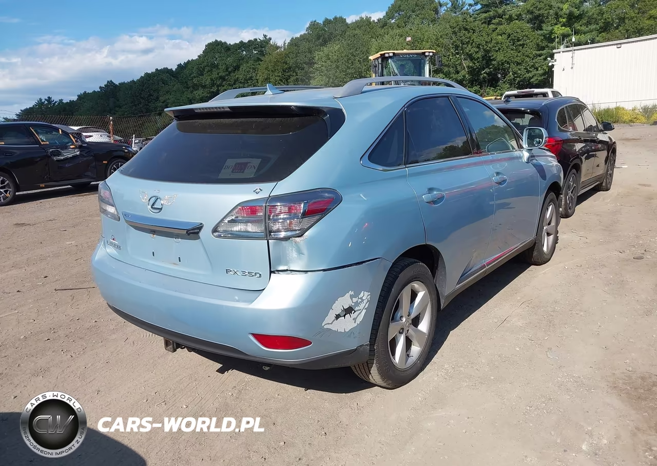 2010 Lexus Rx 350 VIN:2T2BK1BA6AC025650 - 4
