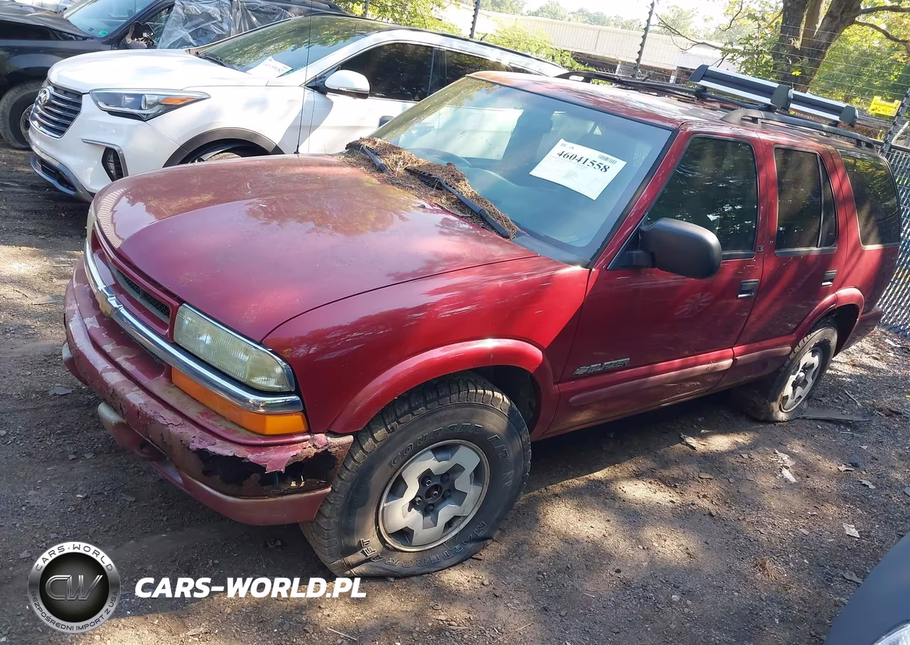 2002 Chevrolet Blazer Ls VIN:1GNDT13W92K155112 - 2