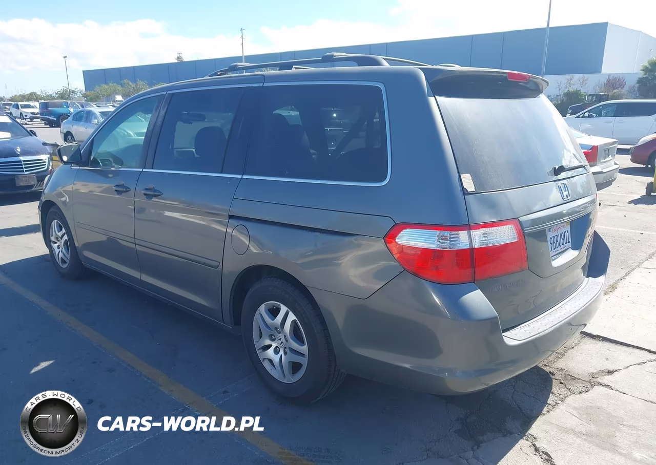 2007 Honda Odyssey Ex-L VIN:5FNRL38707B424890 - 3