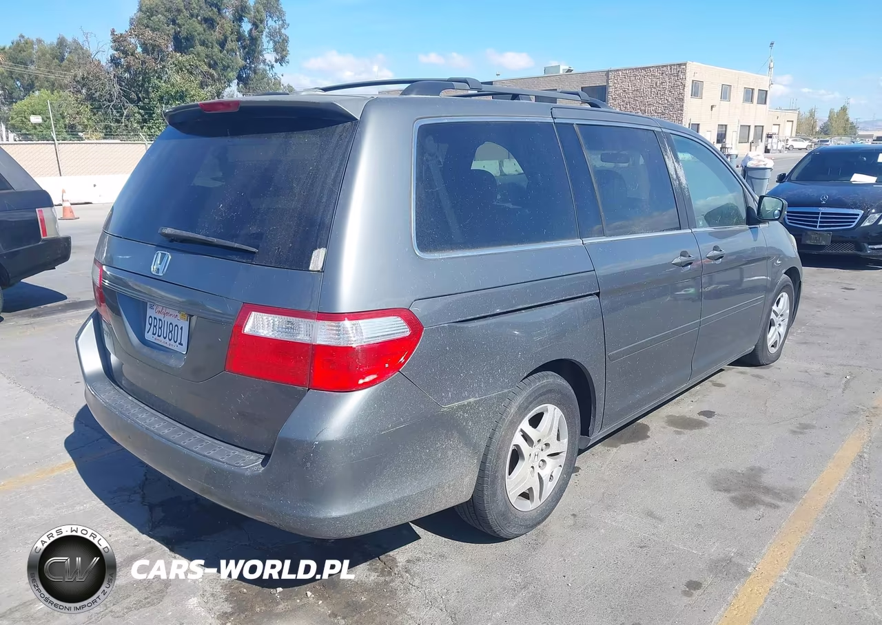 2007 Honda Odyssey Ex-L VIN:5FNRL38707B424890 - 4