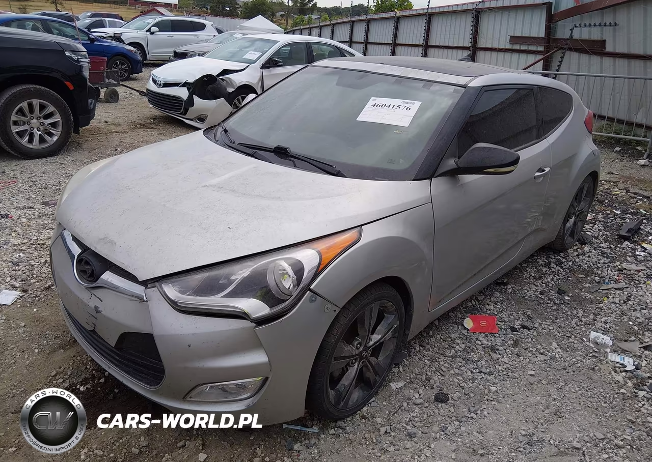 2016 Hyundai Veloster VIN:KMHTC6AD4GU270646 - 2