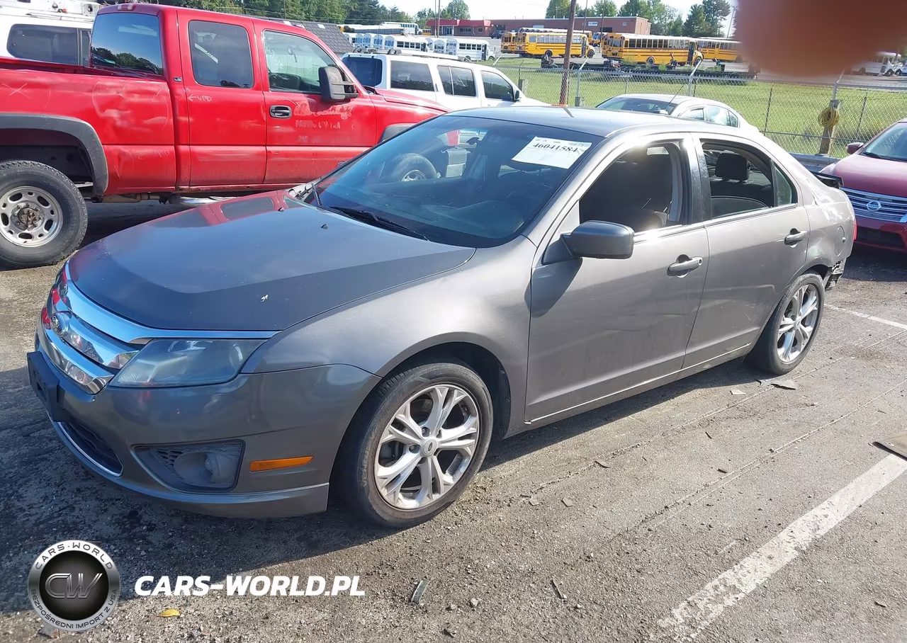 2012 Ford Fusion Se VIN:3FAHP0HA3CR331192 - 2