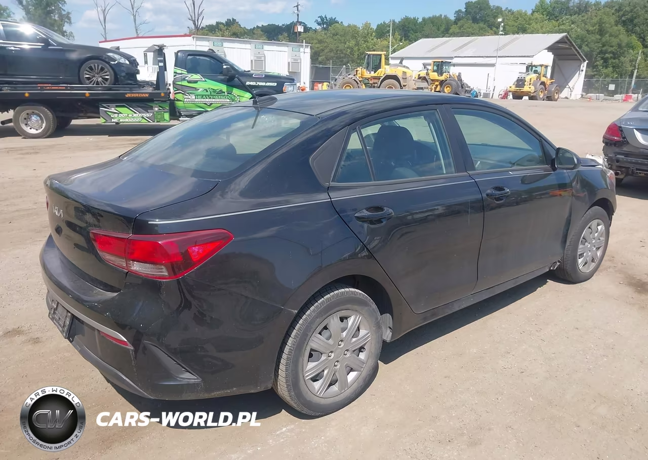 2023 Kia Rio S VIN:3KPA24AD4PE577512 - 4