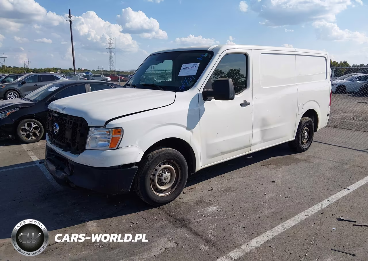 2021 Nissan Nv Cargo Nv1500 S Standard Roof V6 VIN:1N6BF0KM5MN803898 - 2