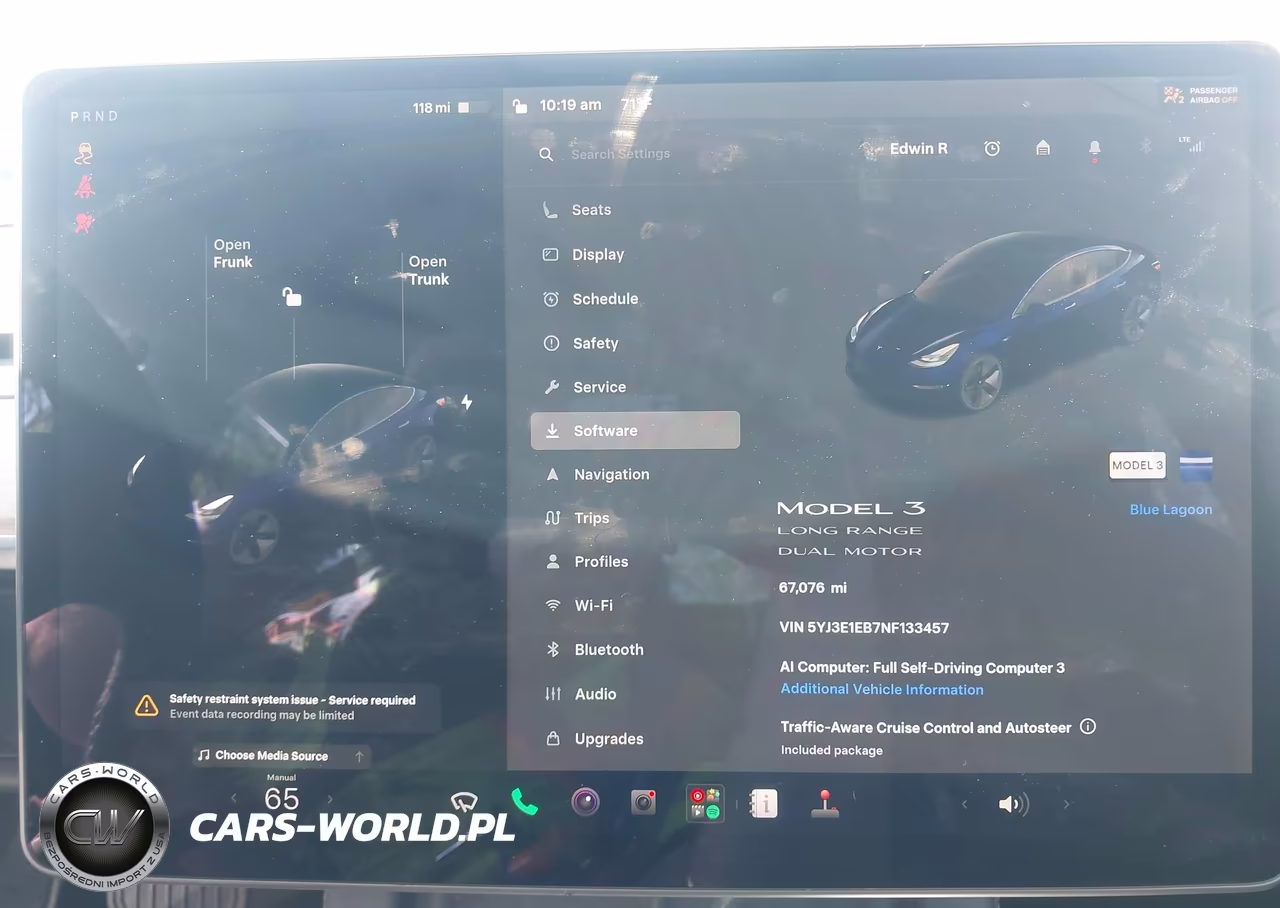 2022 Tesla Model 3 VIN:5YJ3E1EB7NF133457 - 6